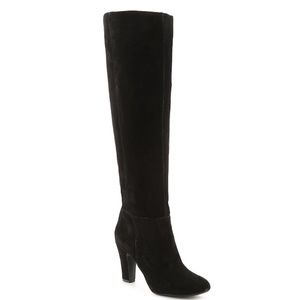 Jessica Simpson Sleek Black Over the Knee Boots 6.5